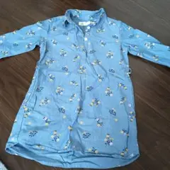 L.O.G.G. 花柄シャツワンピース US 2-3Y