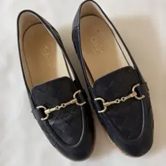 美品Gabor ネイビー革製2 1/2のサムネイル