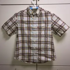 ヨ*ー様 リーバイス　Levi’s Red Tab 半袖チェックシャツ　Mサイズ
