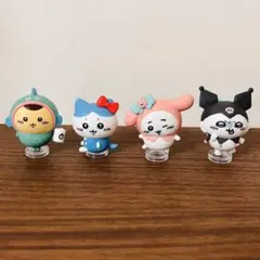 ちいかわ×サンリオキャラクターズ なりきりフィギュア 4点セット