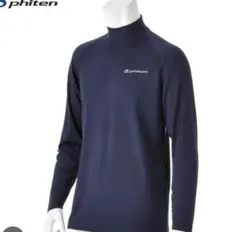 phten ファイテン ネイビー ハイネック インナーシャツ LL