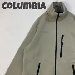 997 コロンビア　ポーラテック 裏地フリース　ブルゾン　ゆるだぼ　ベージュ