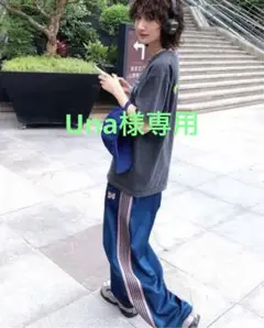 needles ワイドパンツ