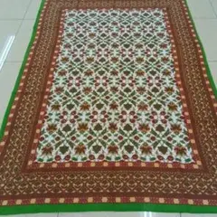 インド綿100%ethnicマルチカバーシングルサイズ★新品★