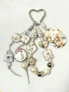 モリー ビーズストラップ じゃらじゃらキーホルダー