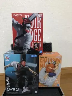チェンソーマン　プライズフィギュア3種セット