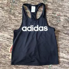 adidas ブラック タンクトップ D