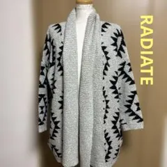 RADIATE ラディエイト カーディガン　ネイティブ柄　羽織り　ヤマダヤ