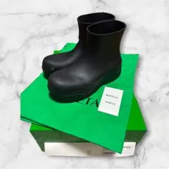 BOTTEGA VENETA パドルブーツ ブラック 40 黒 - メルカリ