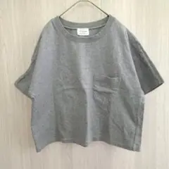 ユナイテッドアローズ トップス カットソー Tシャツ ワイド グレー M