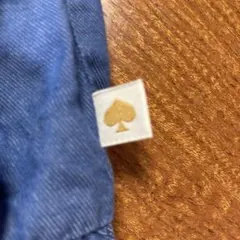 Kate Spade ダークブルー フリルスカート