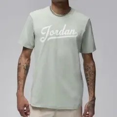 新品　NIKE ジョーダン FLT MVP Tシャツ　グリーン系　メンズ　L