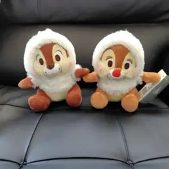 ディズニーストア チップとデール　 ぬいぐるみ タグ付き