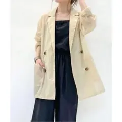 スピックアンドスパン★シアーテーラードシャツジャケットのサムネイル
