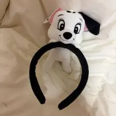 ダルメシアン耳付きカチューシャ