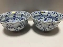 ※Sekka 　有田焼　福泉窯　牡丹蛸唐草　六角小鉢　４個　　未使用品 Sekka 様専用 有田焼 福泉窯 牡丹蛸唐草 六角小鉢 4個 未使用品