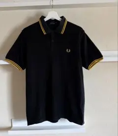 極美品】FRED PERRY M12 ポロシャツ ブラック×ゴールド 40 - メルカリ