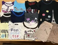 女児150セット ポンポネット　メゾピアノ　ブルークロスガール　リンジィ