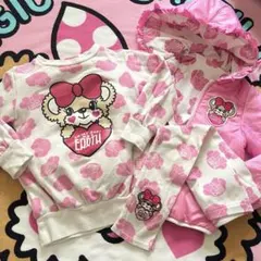 アースマジック ♥ シルエット マフィー トレーナー レギンス セトア 110