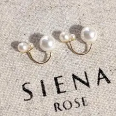 2026年最新】SIENA ROSE カラー：ゴールド系 レディース ピアス(両耳用