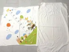 미키 하우스 배스 타올 타월 담요 (높이 게이지 포함), 스와들 방수 시트