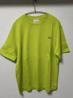 LACOSTE CLASSIC FIT Tシャツ US L ライムグリーン