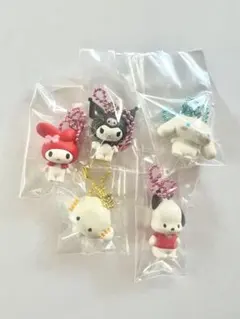 サンリオ マスコットグミ　マイメロ　クロミ　シナモン 他　5点セット