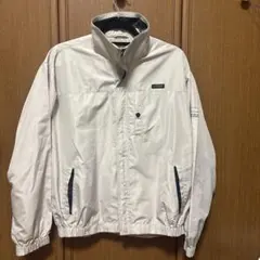DUNLOP ダンロップ ナイロンジャケット ブルゾン Mサイズ アイボリー