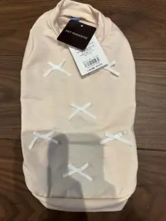 PET PARADISE ピンク犬服 リボンモチーフ