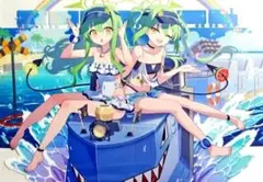 ブルーアーカイブ ヒカリノゾミ 水上列車 A4クリアファイルのサムネイル