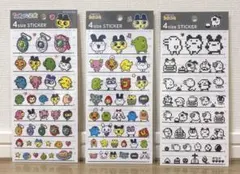 【正規品】たまごっち　4sizeステッカー　3枚セット　新品未開封