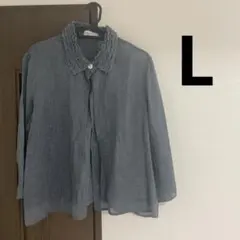 薄手ブラウス　Lサイズ