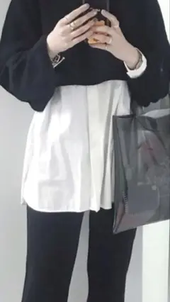 【ユニクロ】メリノブレンドドルマンセーター（長袖）