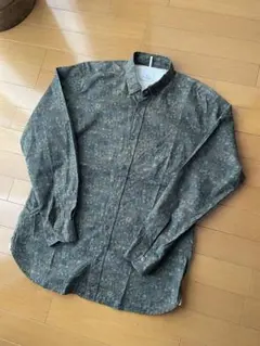美品⭐︎セルジュブランコ 長袖 プリントシャツカジュアル M