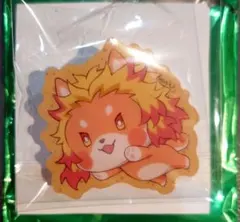 鬼滅の刃 バレンタイン 2026 煉獄杏寿郎 アニマルクッキーバッジ B