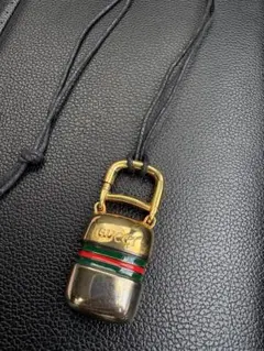OLD GUCCI Pill Case Bottle Necklace