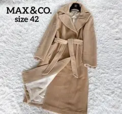 マックスアンドコー ロングコート レディース 36 ウール ベージュ 極美品 2025年最新】MAX&CO レディース ロングコートの人気アイテム - メルカリ