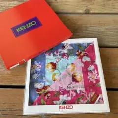 KENZO ハンカチ　花柄のサムネイル
