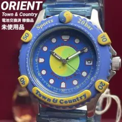 未使用保管品 ORIENT タウン＆カントリー オリエント 20気圧防水 稼働品のサムネイル