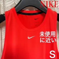 【未使用に近い】NIKE タンクトップ 濃いオレンジ色のサムネイル