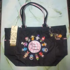 【新品未使用】レスポートサック ワールドチャイルド刺繍デザイン トートバック