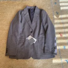 レディース千鳥格子無印ジャケット