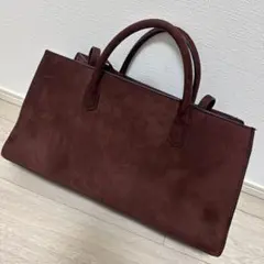 h&m バーガンディ色 バッグ 未使用美品のサムネイル