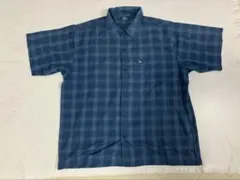 Billabong 半袖シャツ チェック柄 ブルー Lサイズのサムネイル