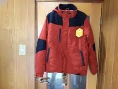 オレンジ フード付きジャケット 新品未使用