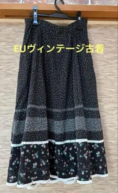 希少Gunnies ガニーサックス vintage 花柄ロングスカート USA製 GUNNE SAX（スカート）のフリマアイテム一覧