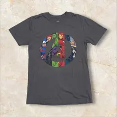 メ*8様 MARVEL キャラクター Tシャツ US古着 メンズ