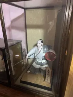 ガラスケース入り 和装女性人ジャンク品約 46cm - メルカリ