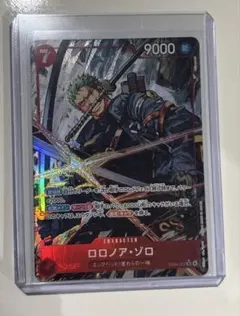 ワンピースカードゲーム　ロロノア・ゾロ EB04-007 SRパラレル