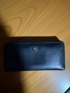 archive LOEWE レザー 長財布 ラウンドファスナー ロゴブラック 黒